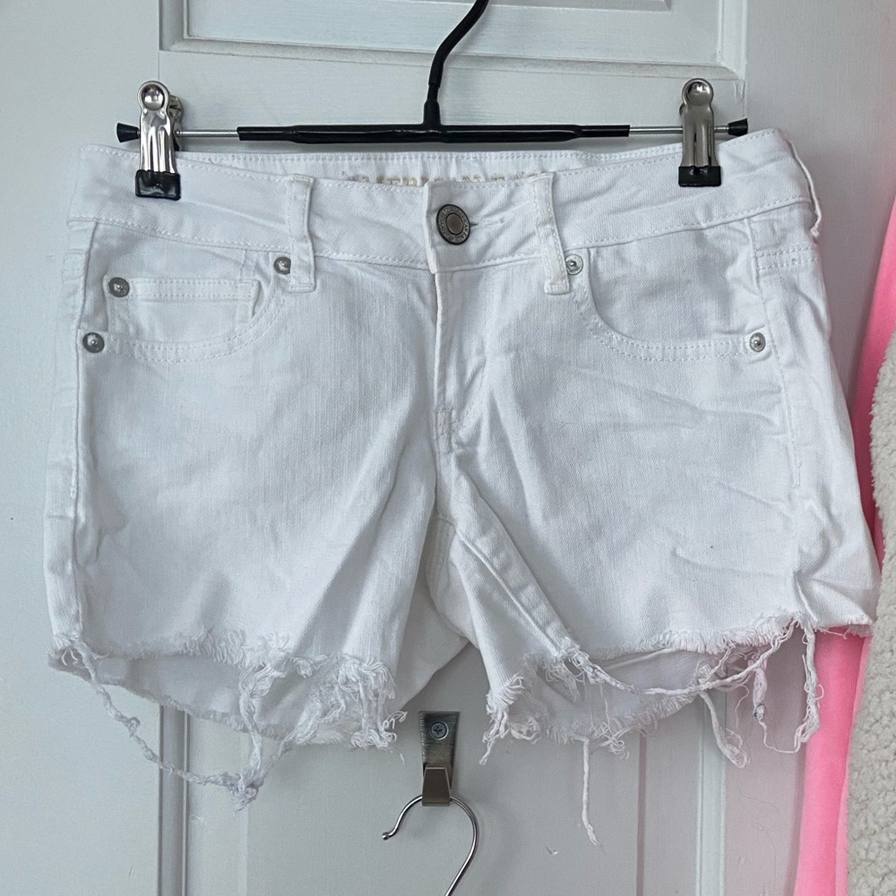American Eagle Super Low Shortie Shorts